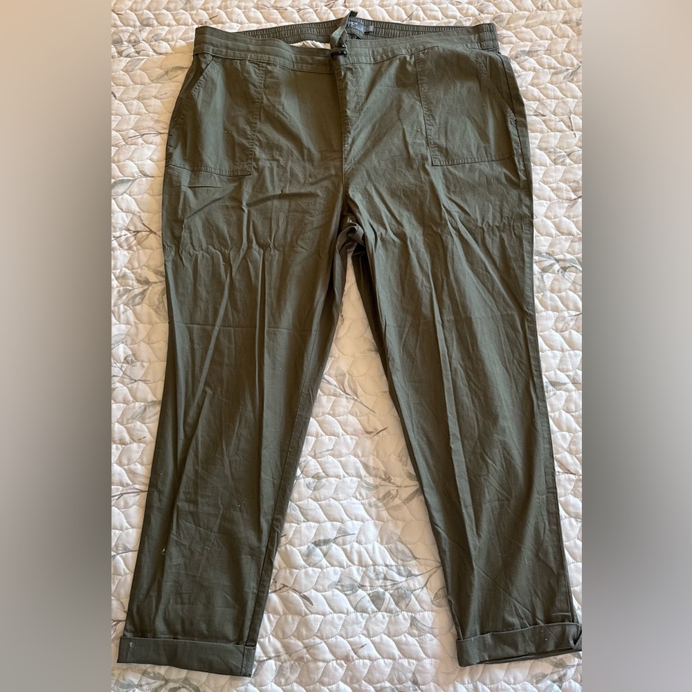 Women's Olive Pants